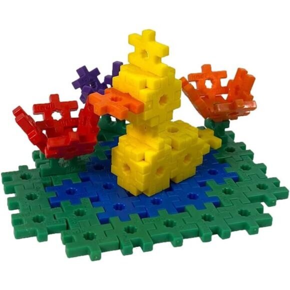 Rainbow 250 Piece Set STEM Building Construction Toy for Kids Girls Boys Ages 5+ - Picture 5 of 6